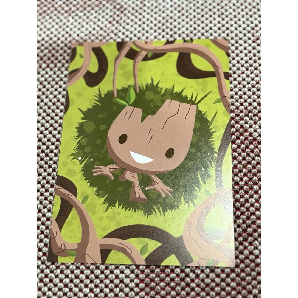 Marvel Baby Groot Disney Rewards Exclusive Postcard‎ – Special Edition Art